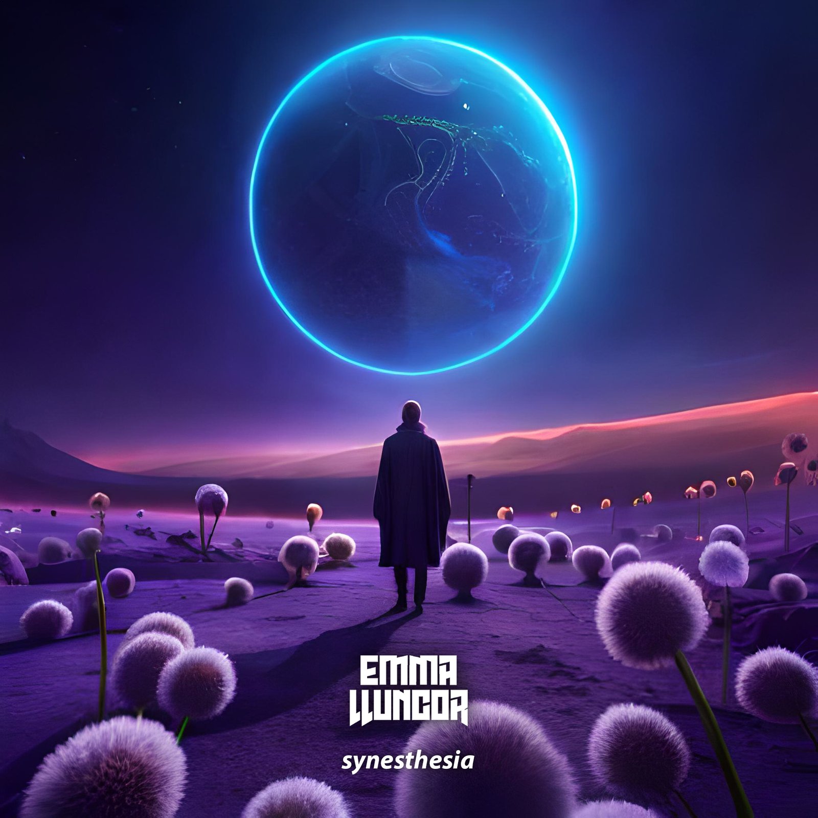 Synesthesia is the first instrumental album by Emma Lluncor made of full neon colors
