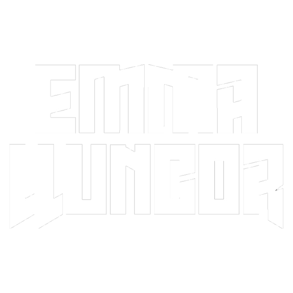 White and transparent logo of Emma Lluncor